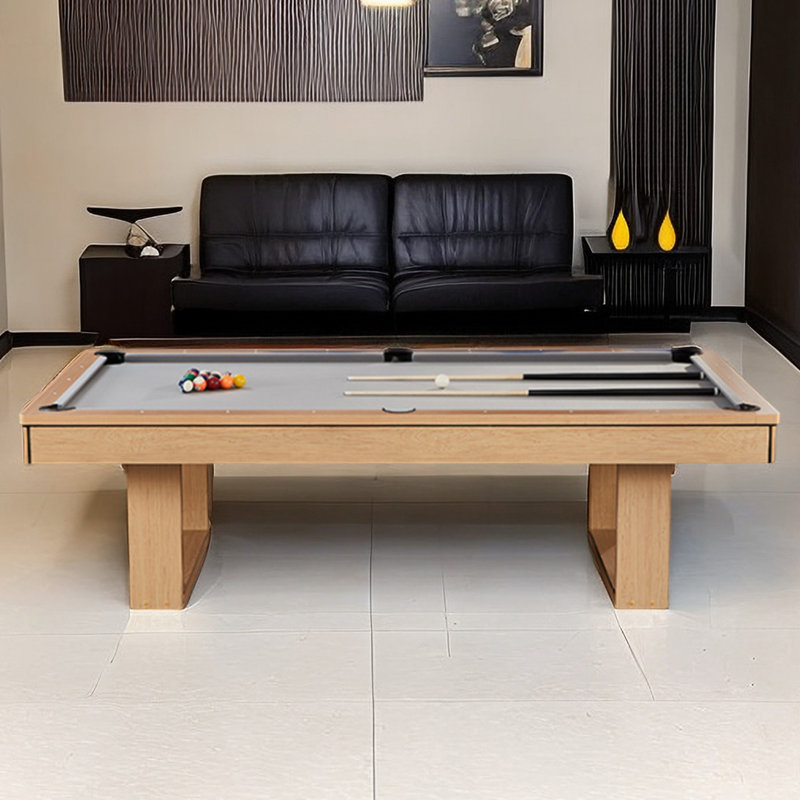 Table de billard multi-jeux IQOWEL, Gris, 8 pi