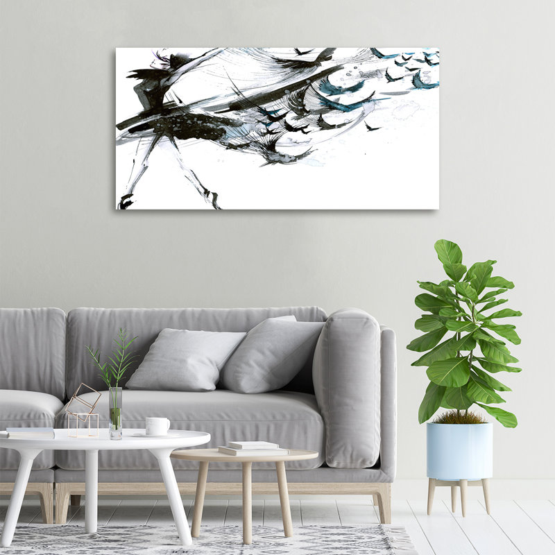 Ballerina - No Frame Print on Canvas
