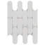 Carreau de mosaïque en marbre et laiton L 9,96 po x L 11,22 po Nostradam (0,77 pi2 / feuille)-88312075