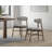 Coral Modern Wood Dining Table Set With Sculpted Column Legs And Upholstered Chairs-74516654-81944789