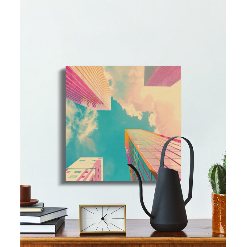 Pesce Wrapped Canvas Print Set, 6x6