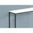Narrow Accent Console Table For Entryway Or Living Room - Modern White Laminate With Metal Base | Gift Idea-1582428274-1582703553