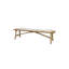 Sticks Outdoor Teak Bench
