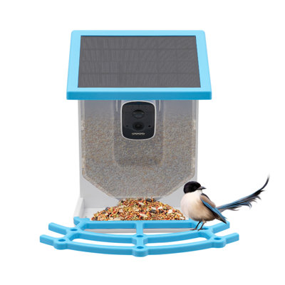 Solar Powered Bird Feeder with Camera