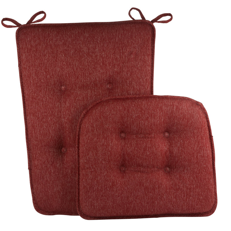Rocking Chair Cushion Set, Red