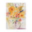 «Vivid Yellow Bouquet», reproduction de peinture à l'aquarelle sur toile tendue-32718809
