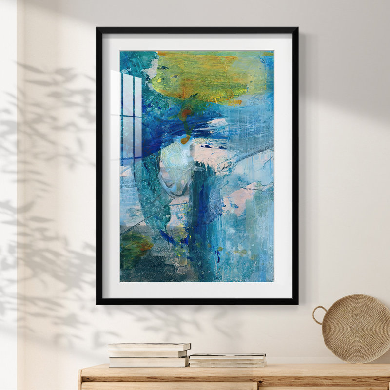 Spring Winds III - Imprimé encadré, Noir, H 28,5 po x l 20,5 po