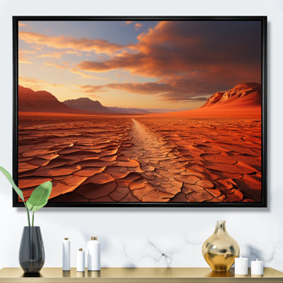 " Scenic Landscape Desert Mirage II "