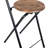 Anastice Counter Stool with Metal Frame
