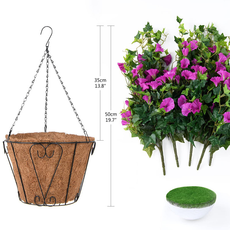 Arrangement floral dans un panier