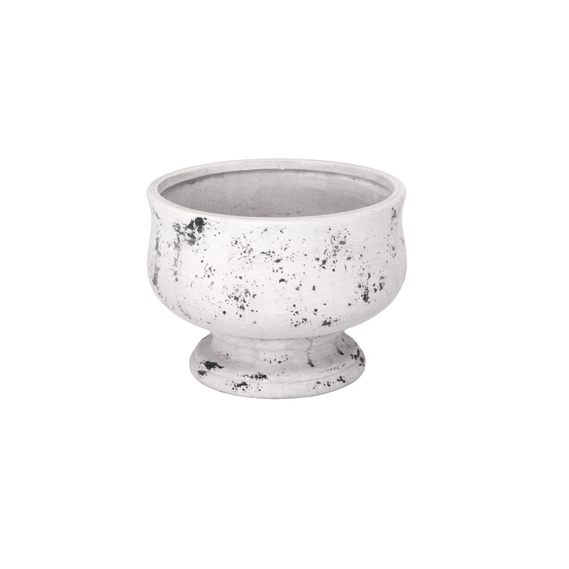 Terracotta Urn Planter Gray