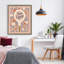 Cadre de tennis flottant Keep Keeping Floral, design par Jessica Beck-1688329322-1688329323