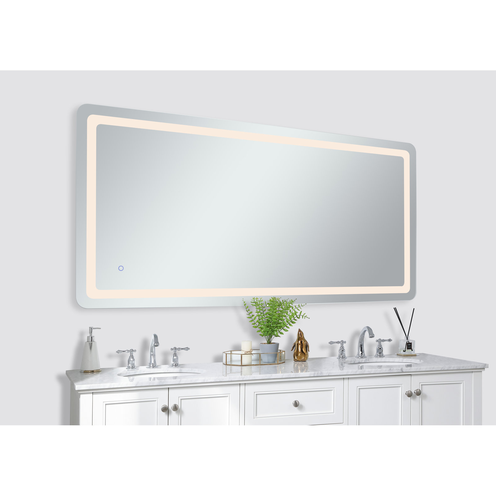 Juliane Mirror, 36" x 72", Rectangle