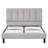 Upholstered Platform Bed Frame-1051930573