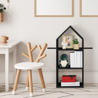 3-Tier Space-Saving Corner Storage Display