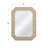 Darcel Solid Wood Rectangular Wall Mirror