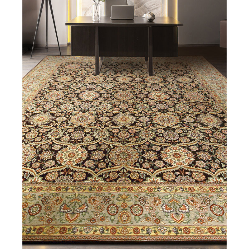 Hand Knotted Wool Oriental Indoor Rug