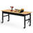 Warre 60'' W Solid Wood Top Height-Adjustable Workbench with Wheels-798878620