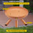30'' Round Steel Fire Pit Accessory