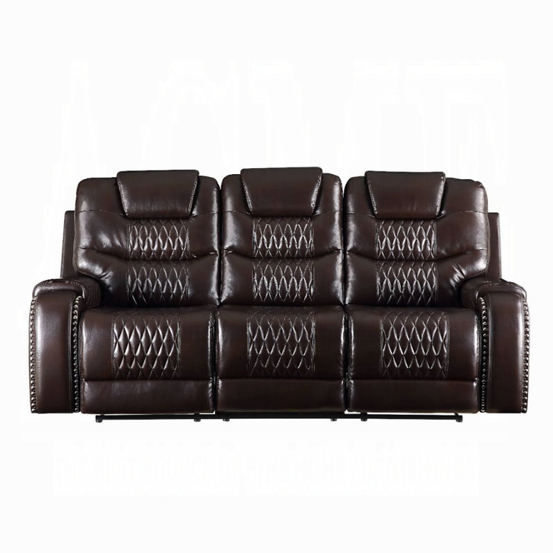 Canapé inclinable Braylon, Brun