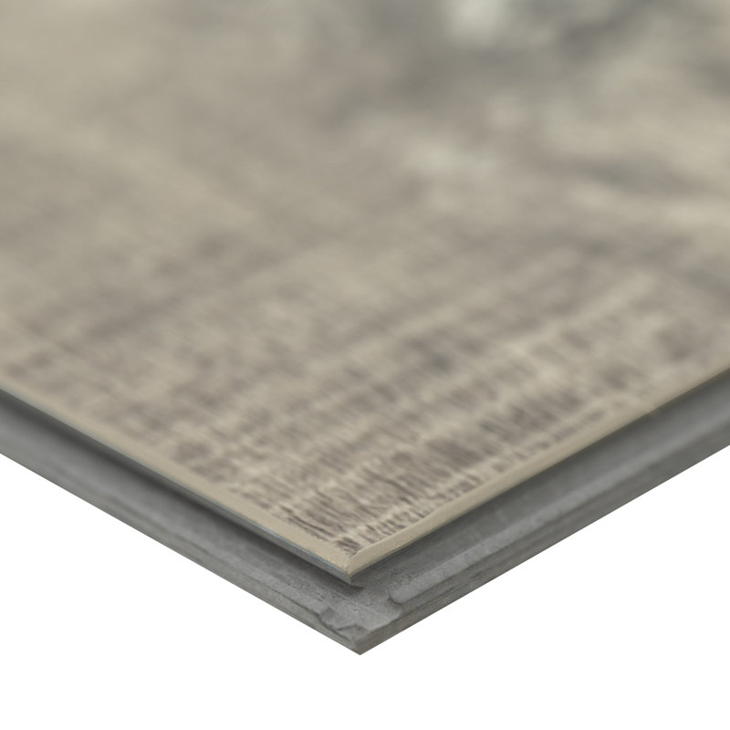 Ackland Parkland 9 po x 60 po 6,5 mm 20MIL Plancher de vinyle rigide à noyau rigide imperméable, Pacane récupéré