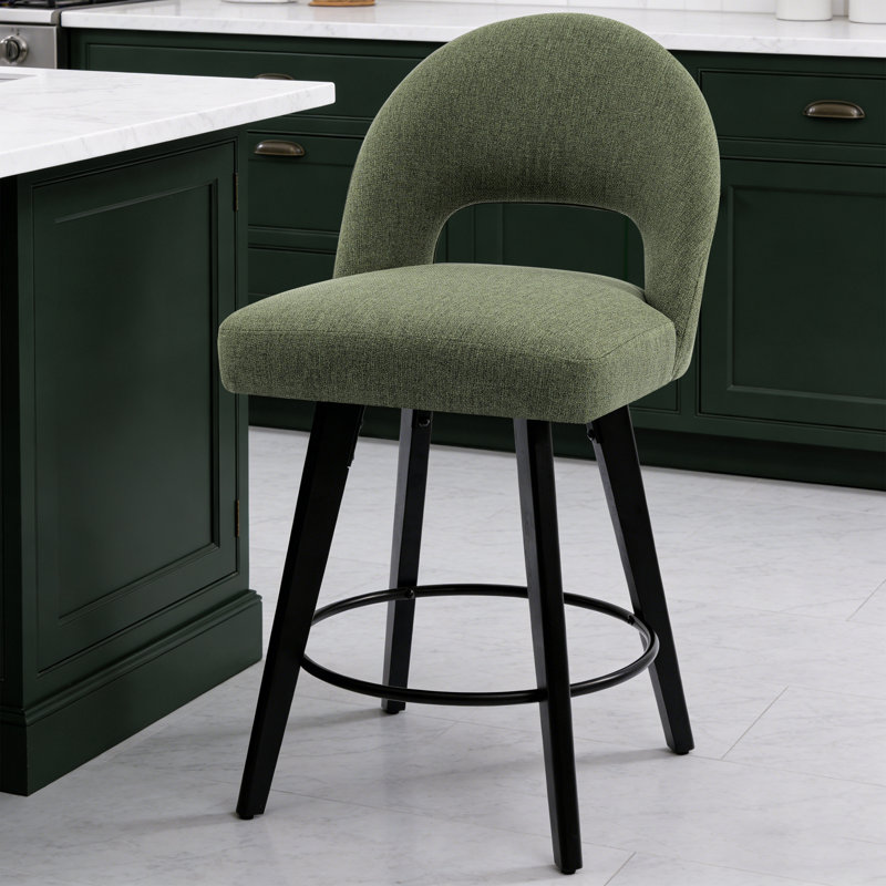 26" Swivel Counter & Bar Stool, Green