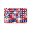 Tapis d'entrée Patriotic Star Stripe Checkerboard