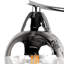Tsuguko 3-Light 45cm Chrome Silver Semi Flush Mount Ceiling Light