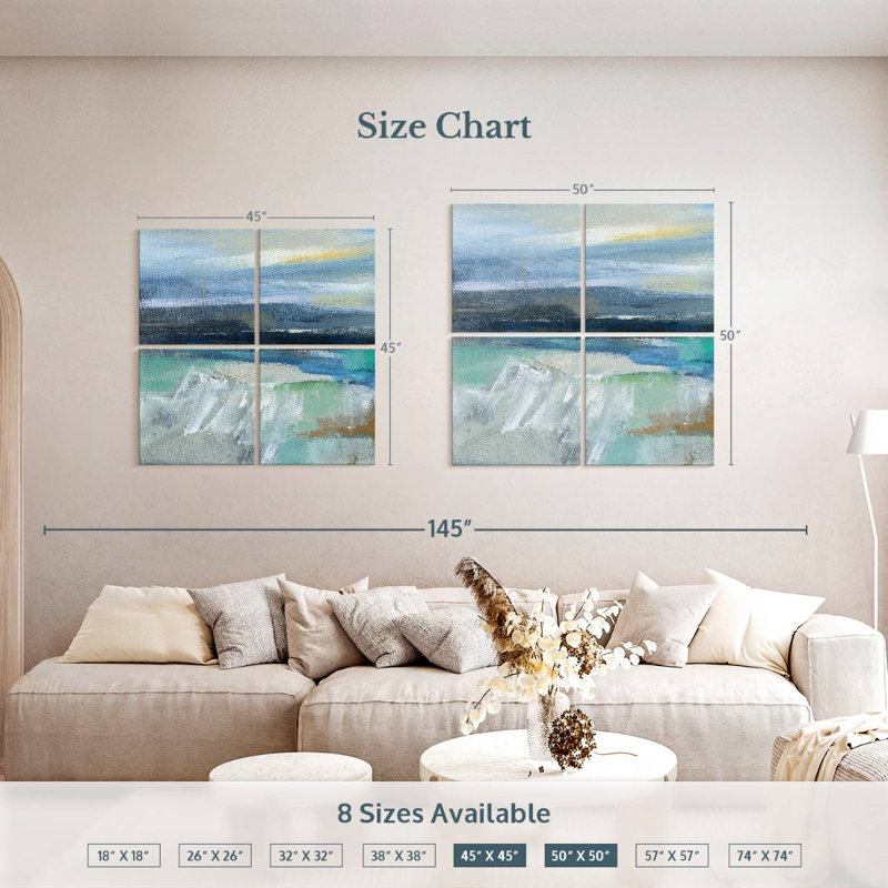 Wave Avery III, 50" H x 50" W