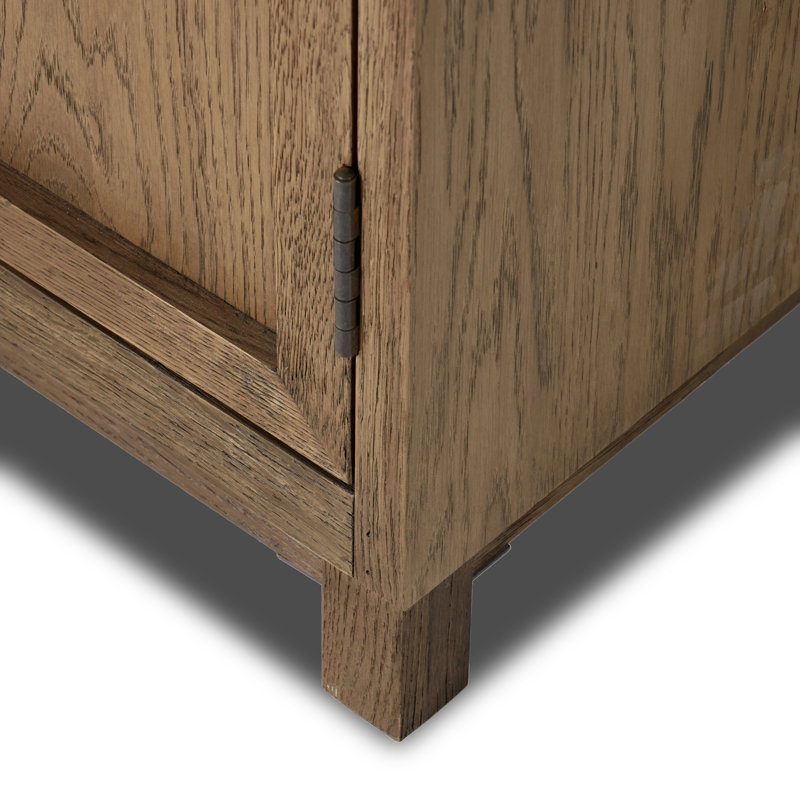 Millie China Cabinet, Drifted Oak