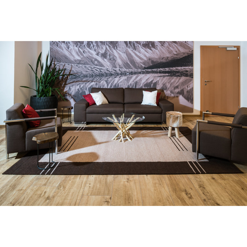 Tyronza Wool Area Rug, Rectangular 70 x 140cm