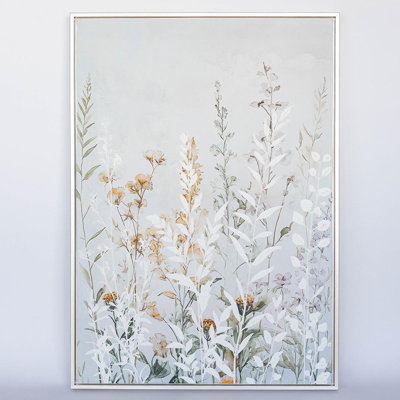 «Wild Flowers and Plants», reproduction d'art sur toile