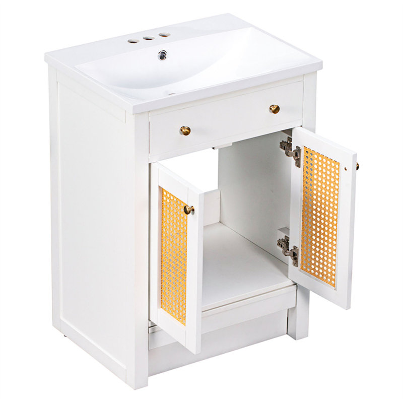 23.10'' Single Bathroom Vanity Base Only