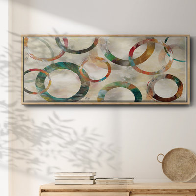 Rings Galore- Framed Canvas