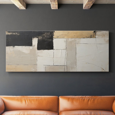Abstract Series 4 #VIII-Wide Gallery Wrapped Canvas