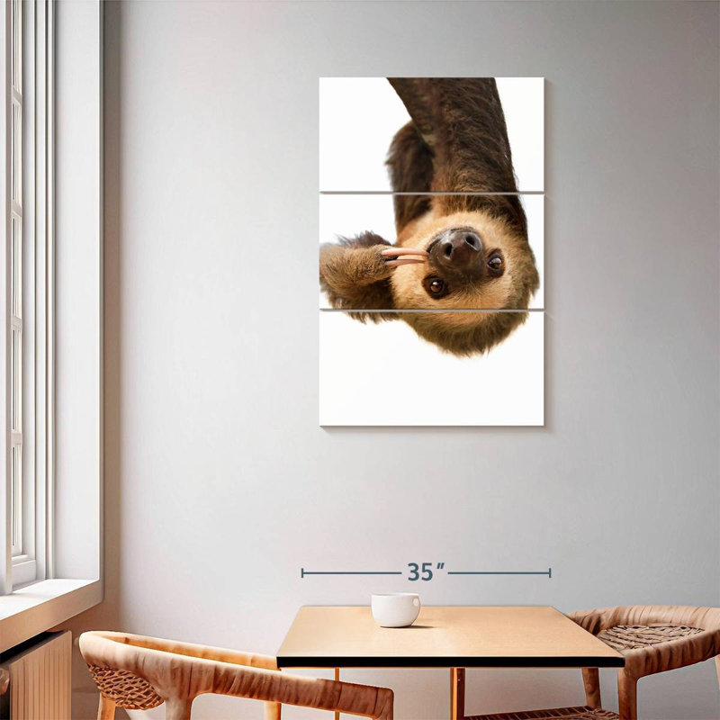 Brampt Silly Sloth, 57" H x 36" W