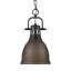Luminaire suspendu 1 lumière avec chaîne Cajoux-107150048-107150055-107150057