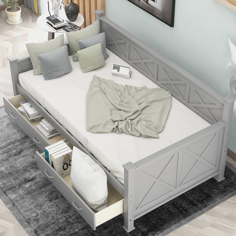 Lit de jour Heiden, Gris
