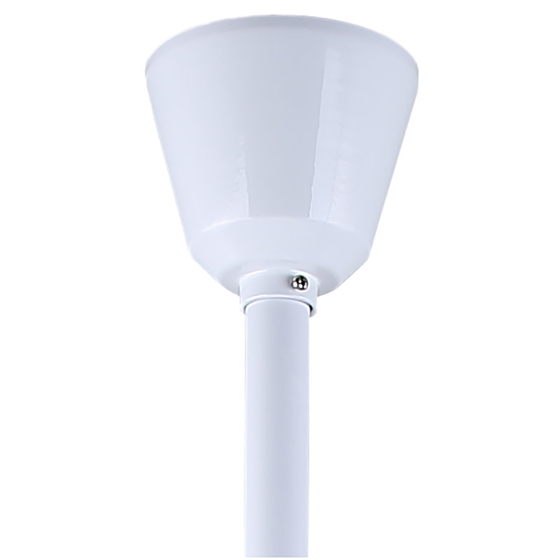 Doyle 3 - Blade Propeller Ceiling Fan, 60" Wide, White