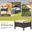 Repose-pieds d'extérieur avec coussin Ansby-403637614