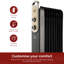 Rediffusion Vintage 2000w 9 Fin Oil Filled Radiator-183307579