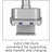 Lorell Multi-Screen Pole Mount