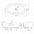71 Inch Freestanding Solid Surface Soaking Bathtub For Bathroom