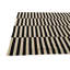 Tapis noir et blanc Ousley