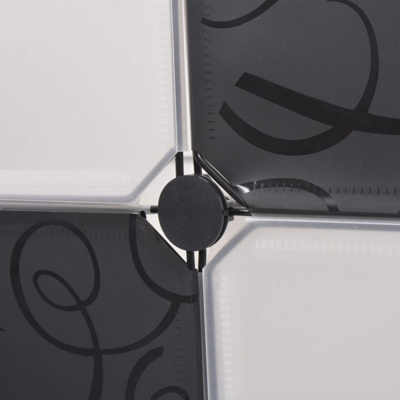 Étagère à 9 tablettes H 43,31 "x l 43,31"