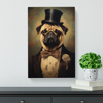 Pug Impressionism - Print
