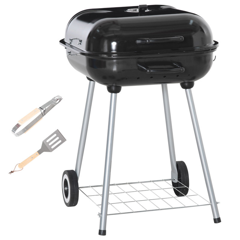 Outsunny 62cm W Charcoal Grill