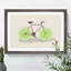 Lime Bicycle - Picture Frame Painting-62802711-62802713