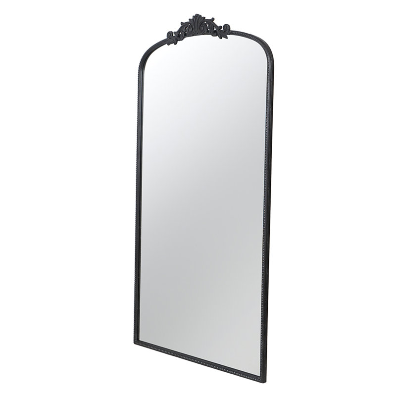 Classic Design Mirror, Black, 66.2" x 36"