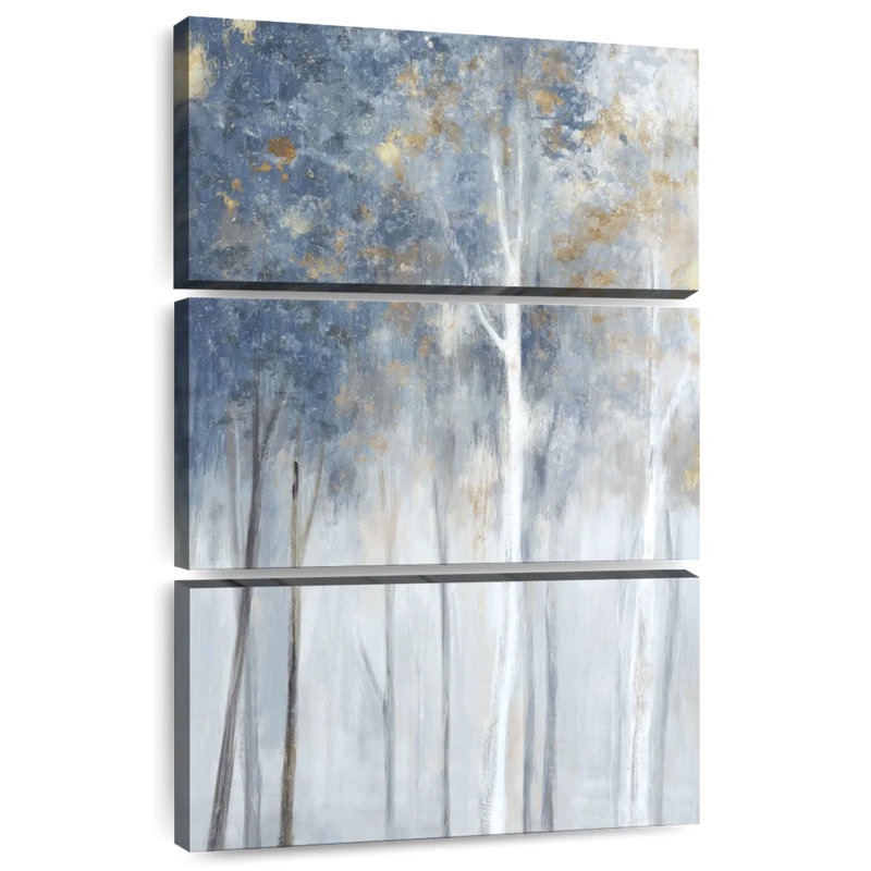 Fog And Gold II, 65" H x 42" W